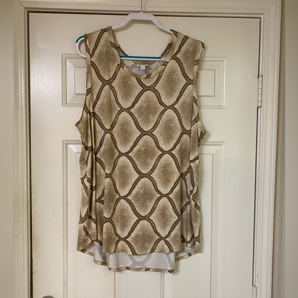 LULAROE Sleeveless Tank Top EUC